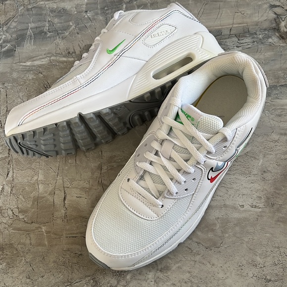 New Nike Air Max 90 white sneakers shoes - Picture 7 of 8
